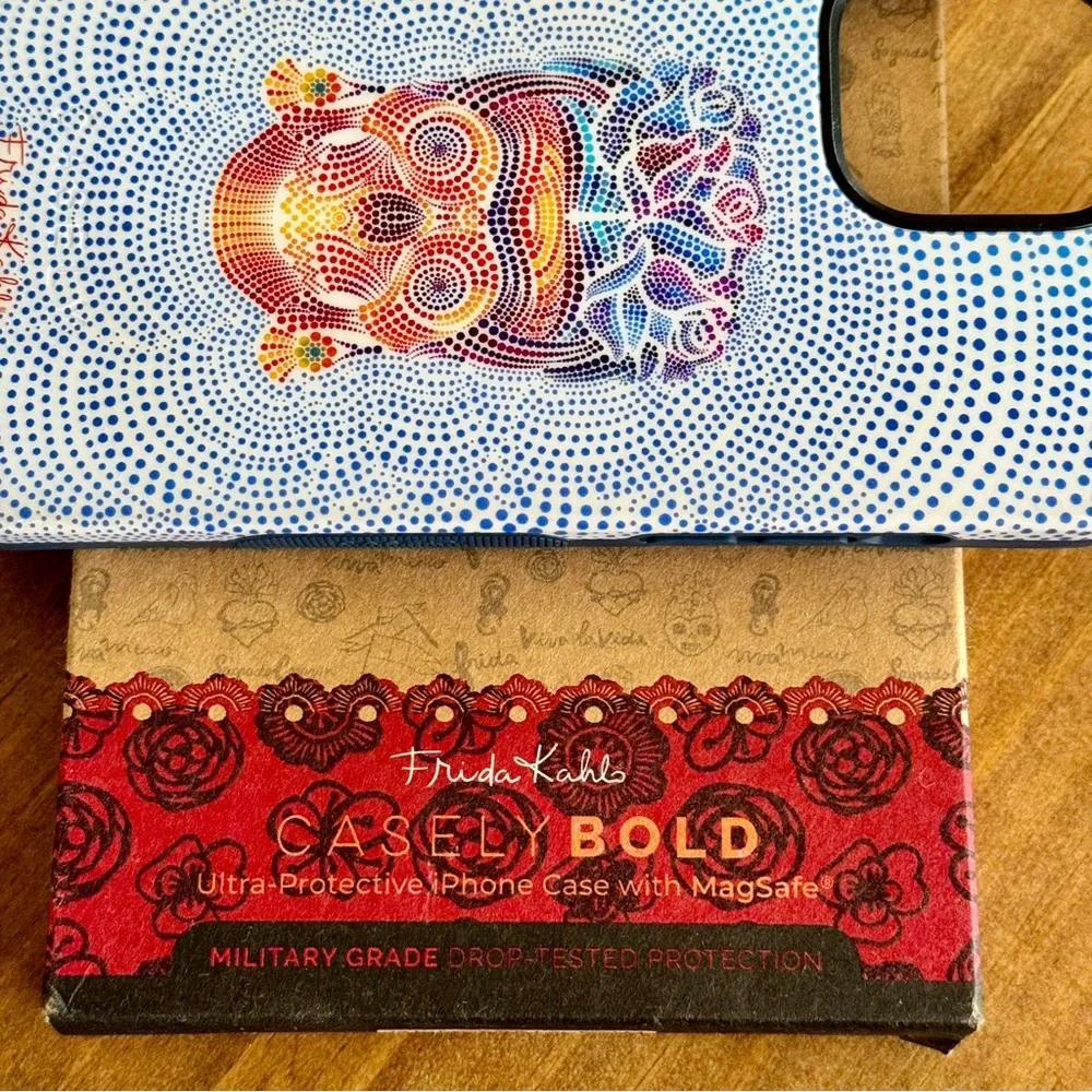 CASELY iPhone 12 Pro Max bold MagSafe case Friday Kahlo